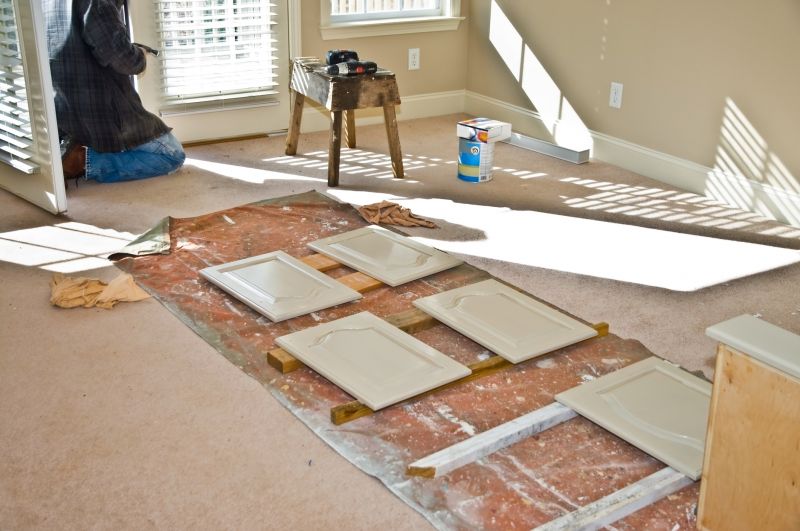 Kitchen Cabinet Stripping