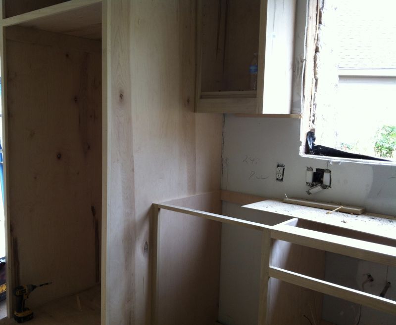 Kitchen Cabinet Stripping